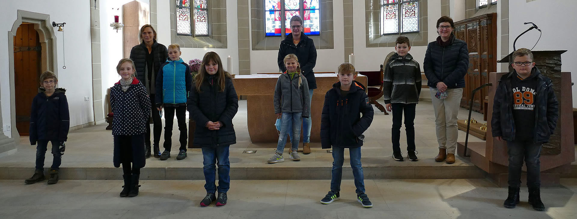 Vorstellung der Kommunionkinder