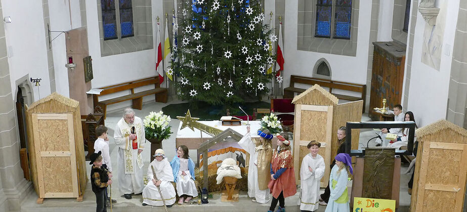 Kinderchristmette mit Krippenspiel